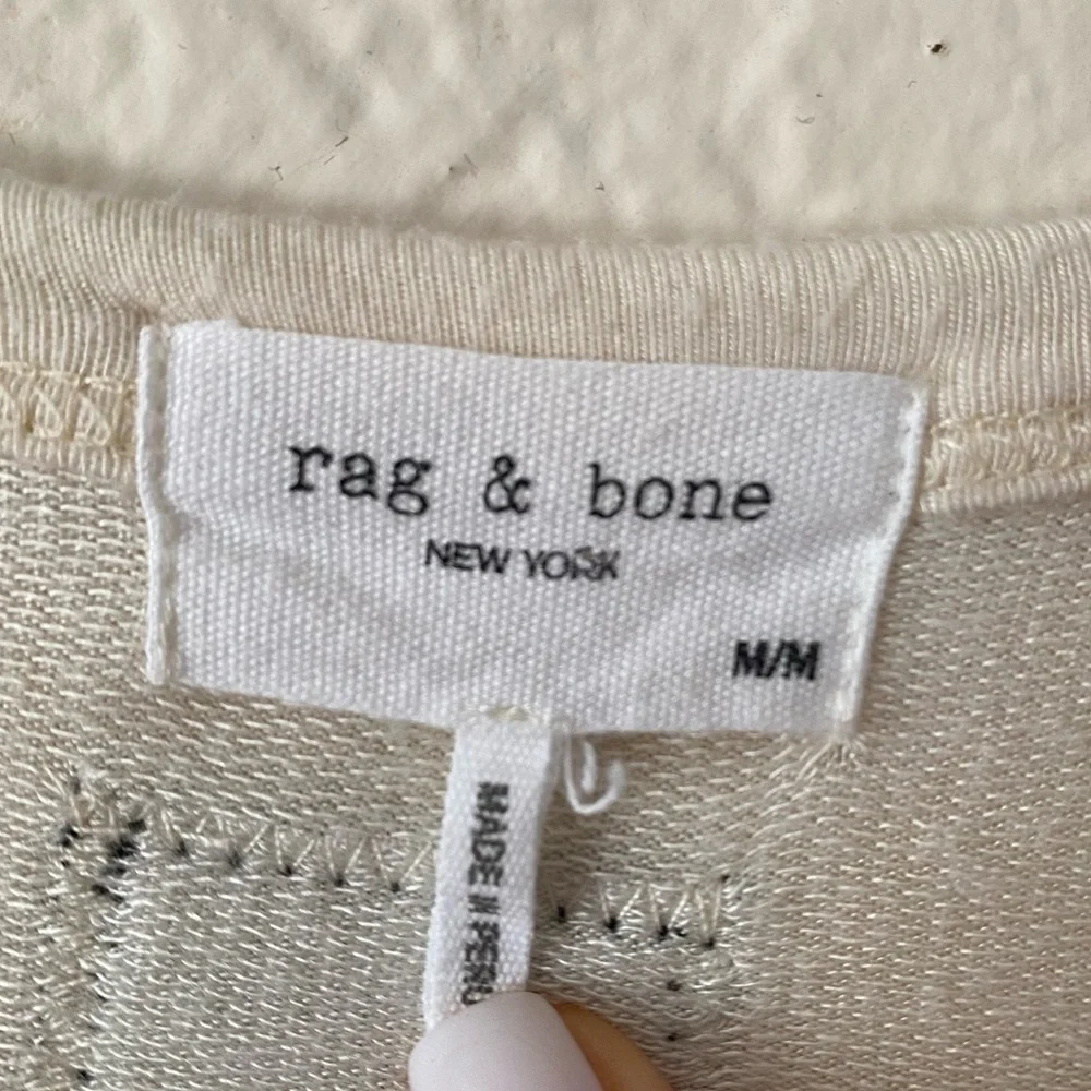 Rag & Bone Sydney Tank Dress Size M Cream Backless Maxi Slits The Row Inspired